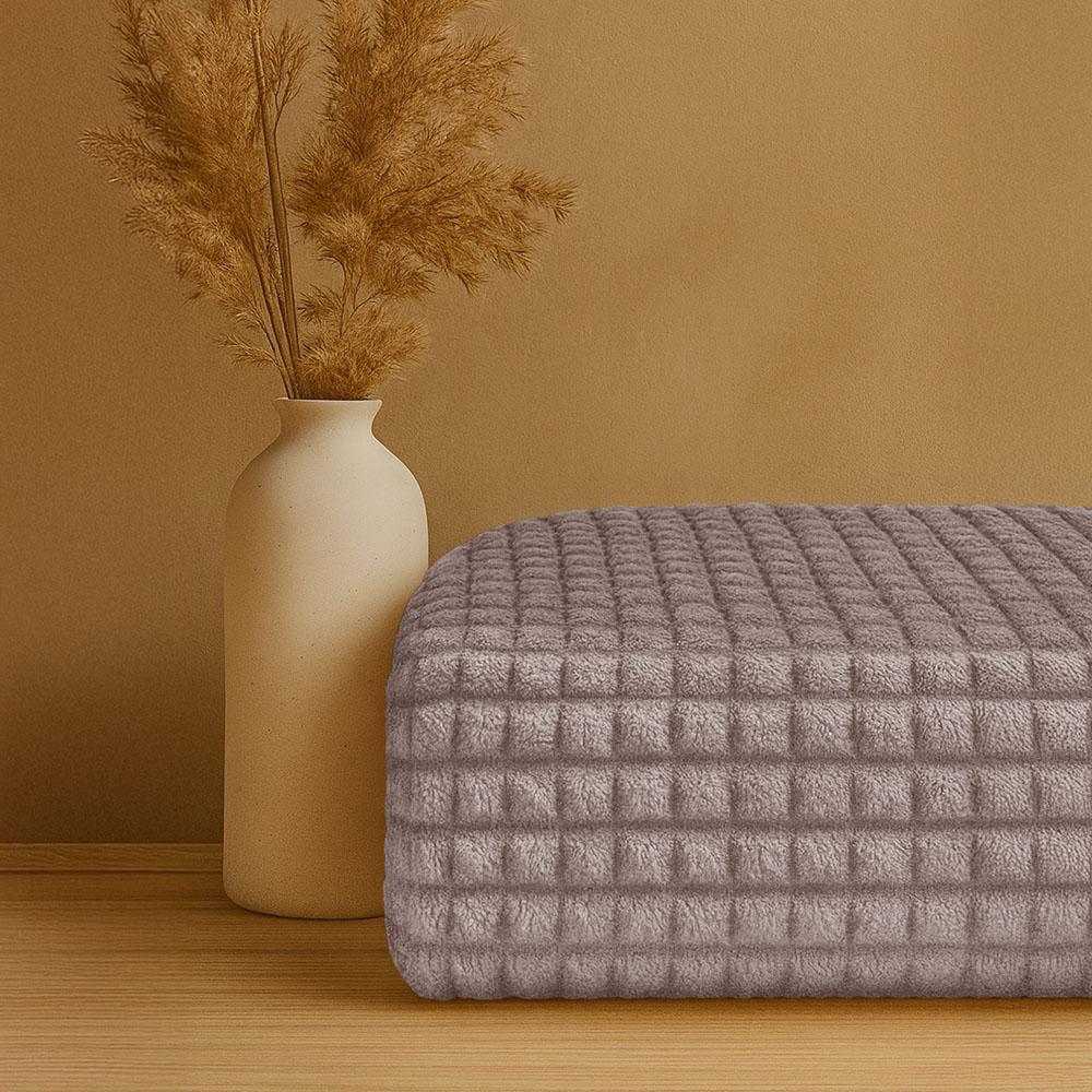 Плед велсофт Квадраты арт. К-5202