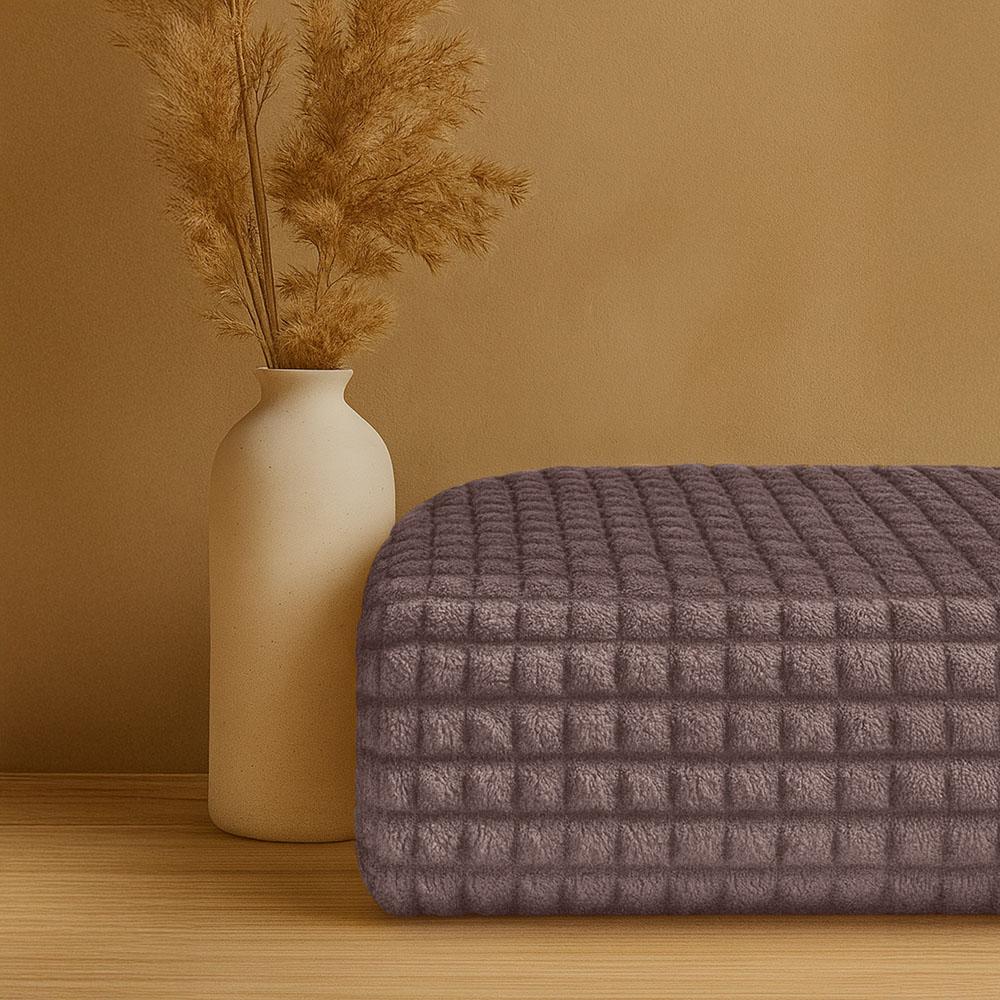 Плед велсофт Квадраты арт. К-5188