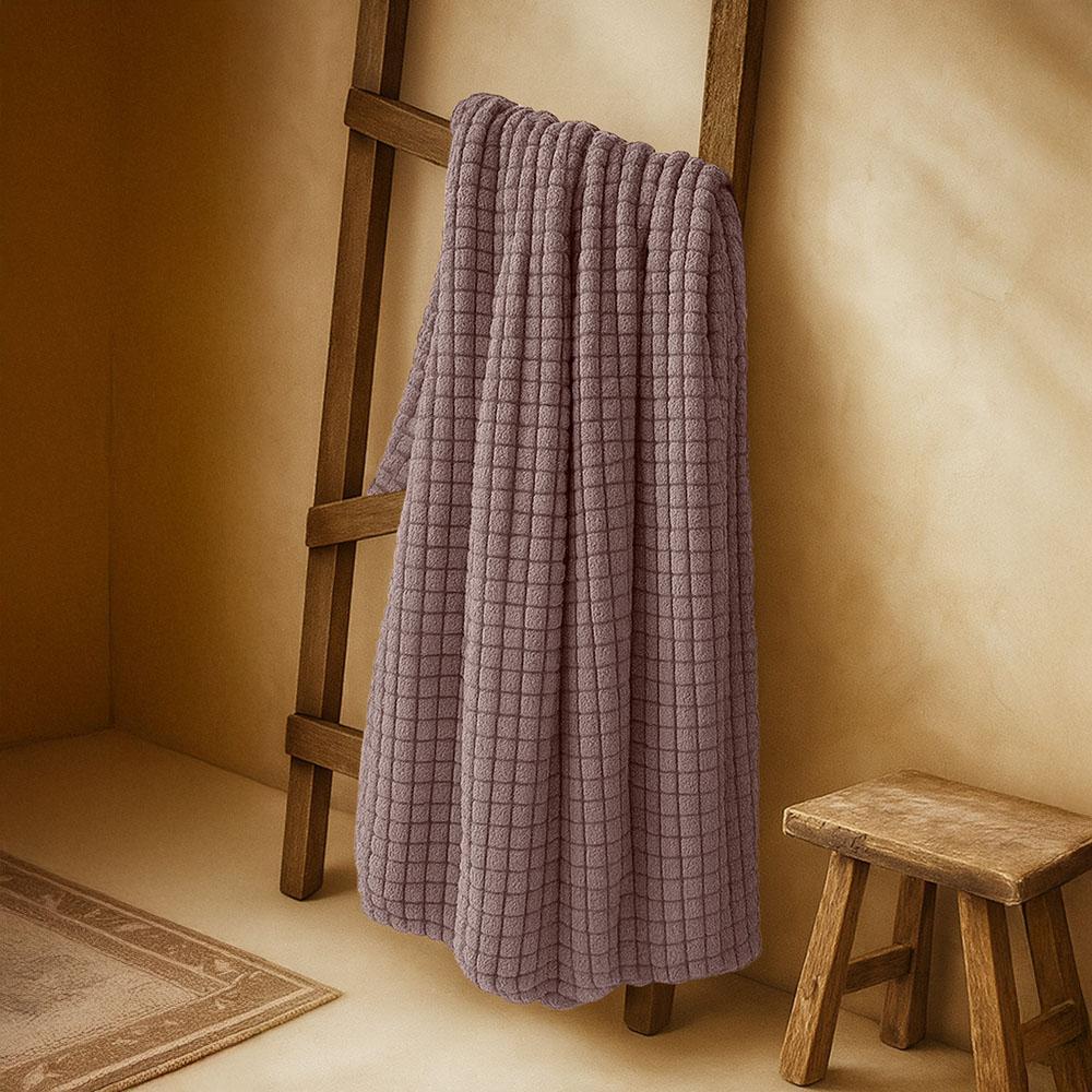 Плед велсофт Квадраты арт. К-5188