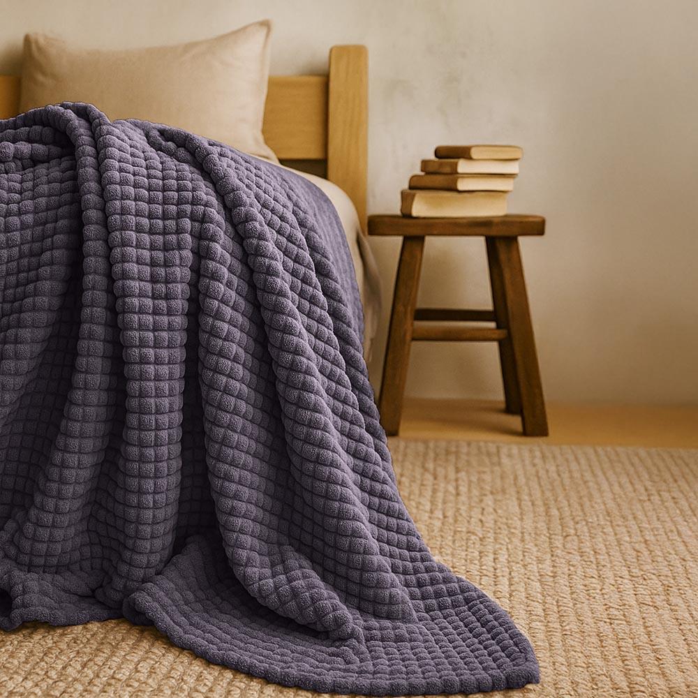 Плед велсофт Квадраты арт. К-5122