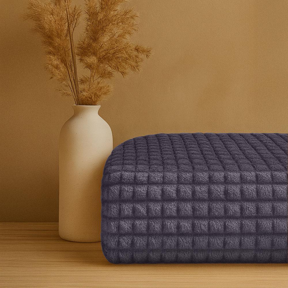 Плед велсофт Квадраты арт. К-5122