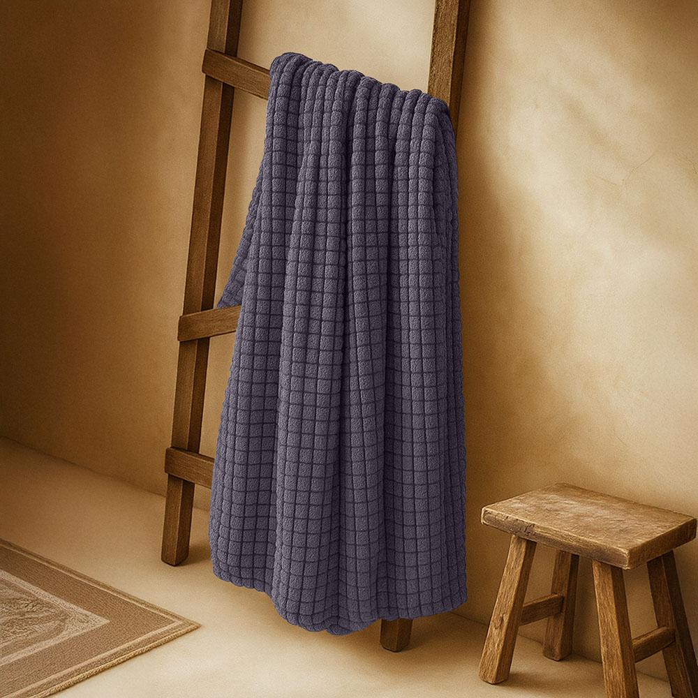 Плед велсофт Квадраты арт. К-5122