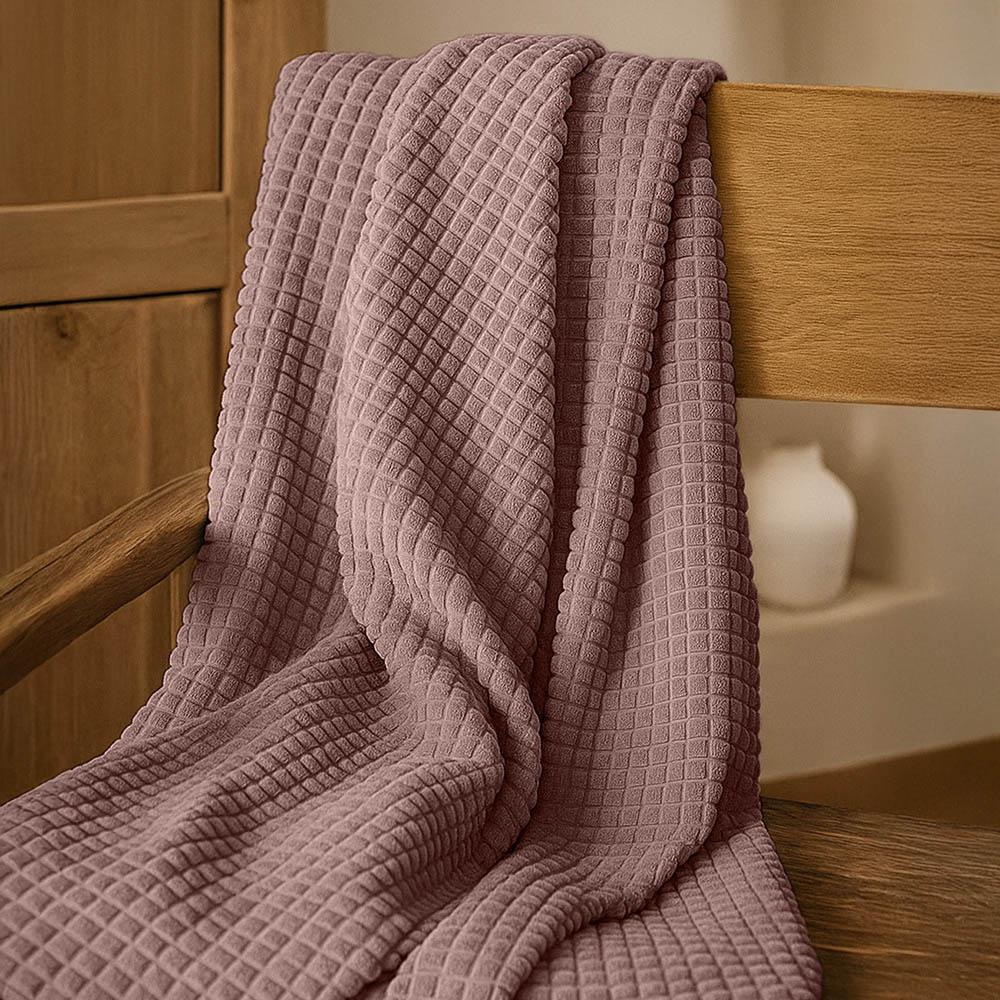 Плед велсофт Квадраты арт. К-5177