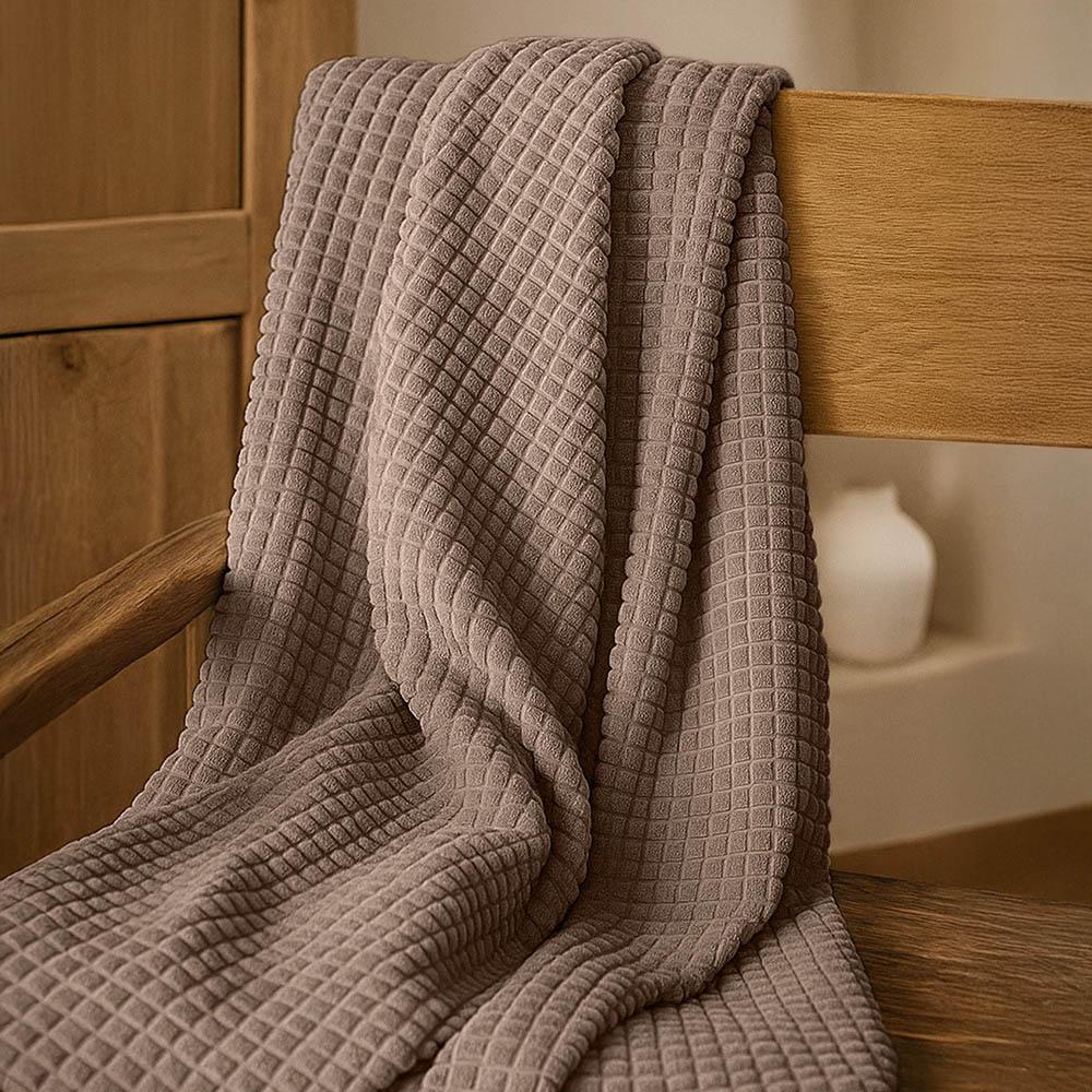 Плед велсофт Квадраты арт. К-5186