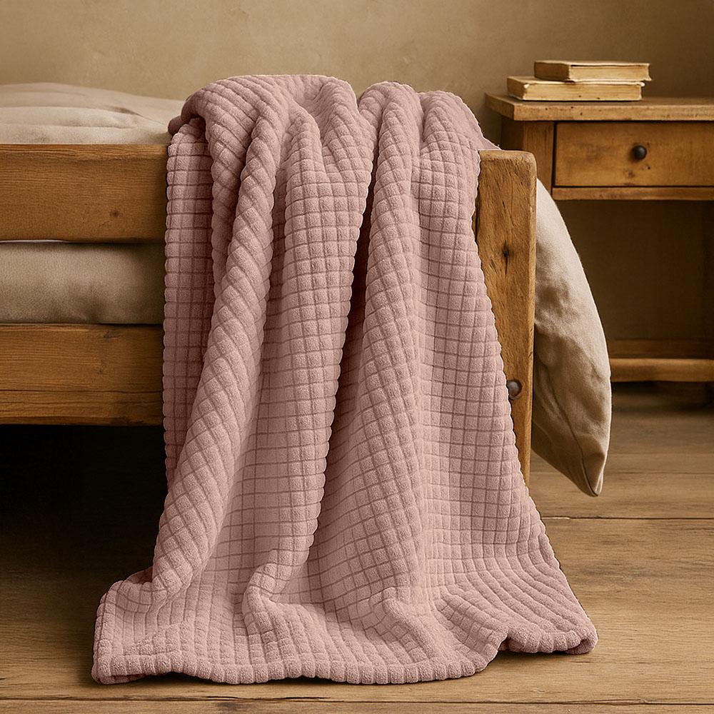 Плед велсофт Квадраты арт. К-5191