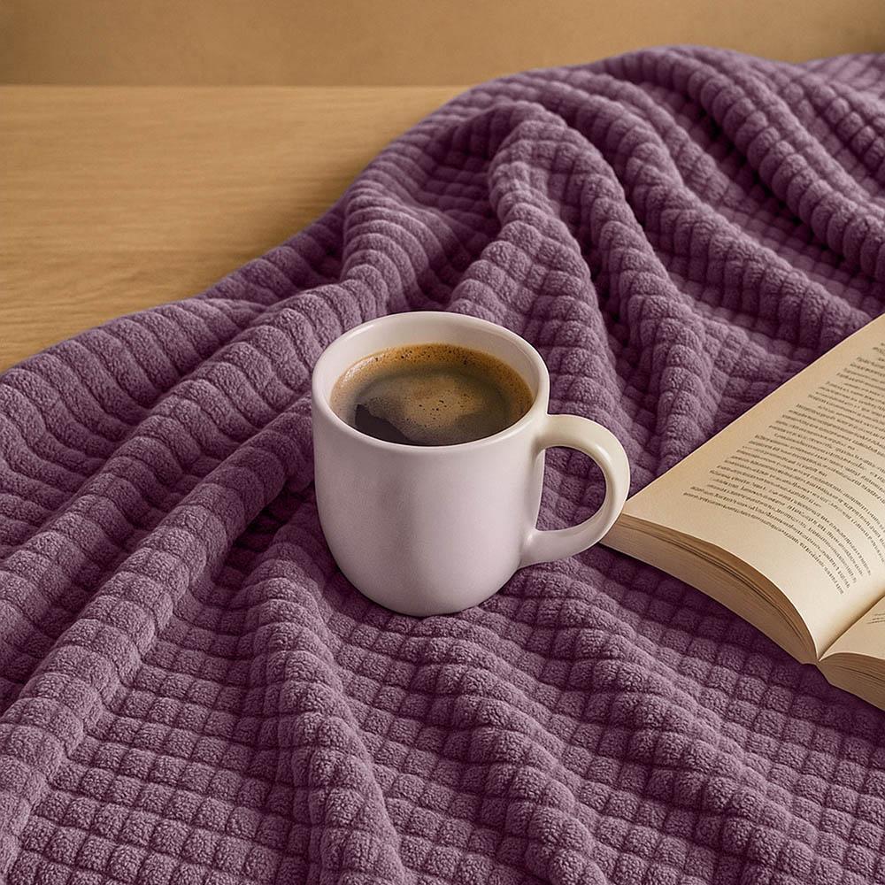 Плед велсофт Квадраты арт. К-5175