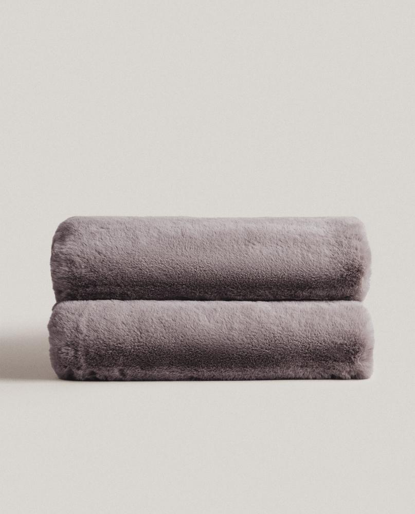 Плед мех Кролик  арт. МК-4189