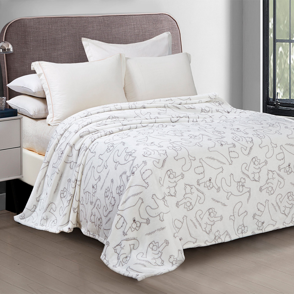 Плед велсофт Набивка  арт. Н-1447