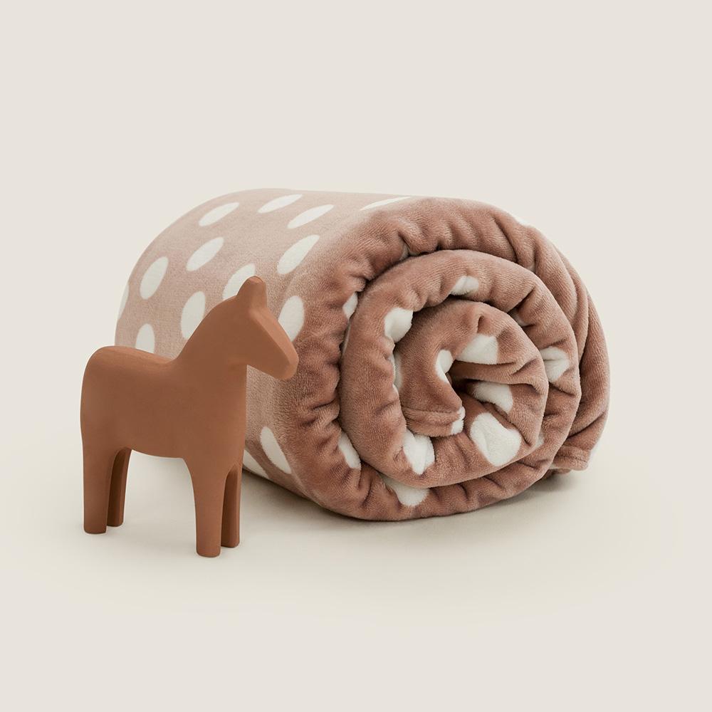 Плед велсофт Набивка  арт. Н-1402