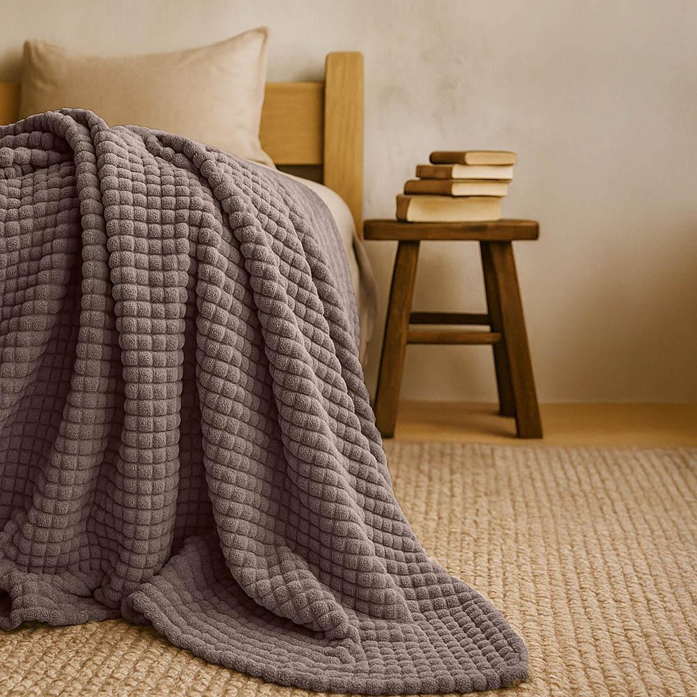 Плед велсофт Квадраты арт. К-5193