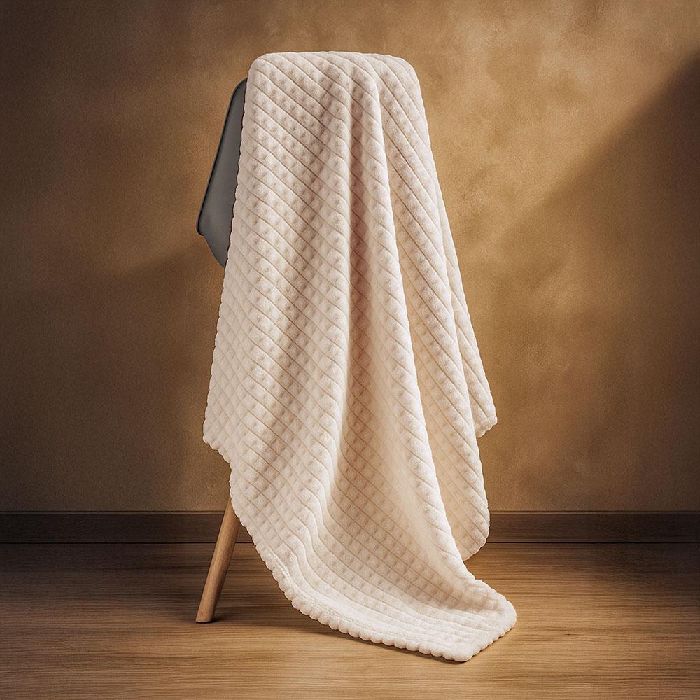 Плед велсофт Квадраты арт. К-5121