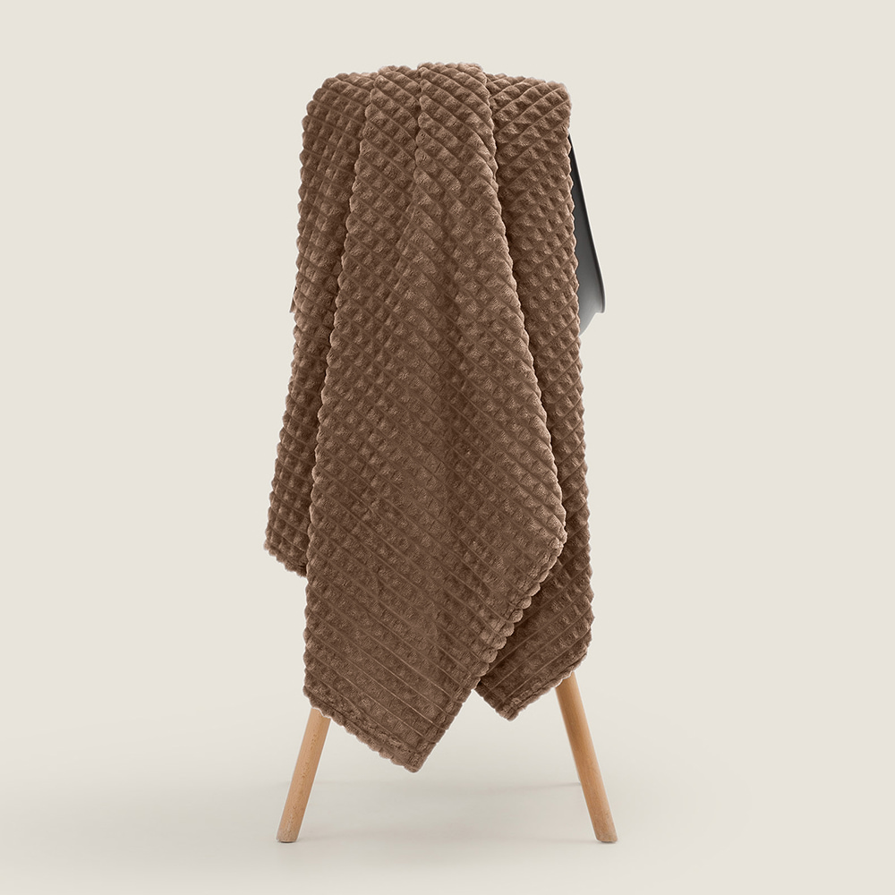 Плед велсофт Квадраты арт. К-5168