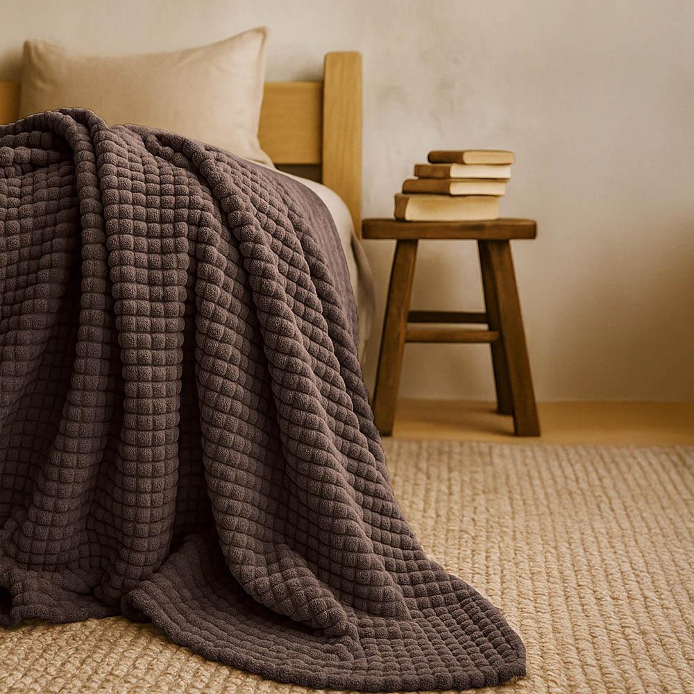 Плед велсофт Квадраты арт. К-5131