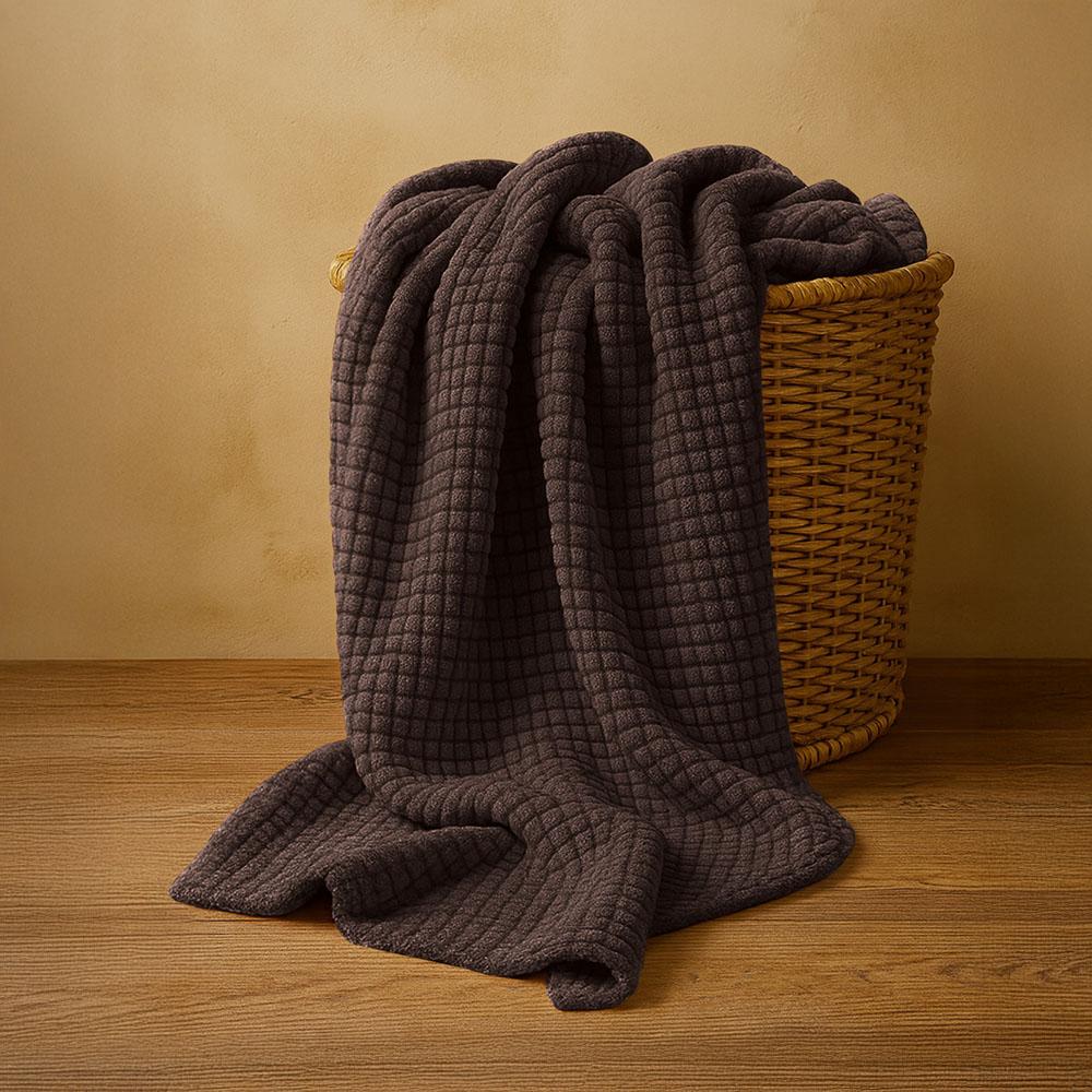 Плед велсофт Квадраты арт. К-5131