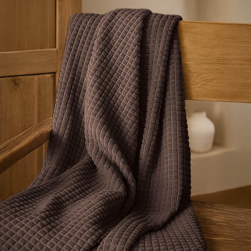 Плед велсофт Квадраты арт. К-5131