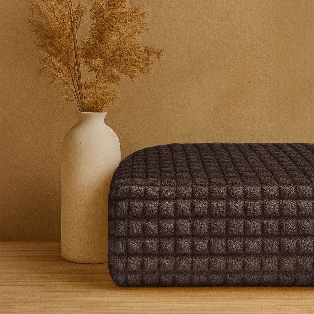 Плед велсофт Квадраты арт. К-5131