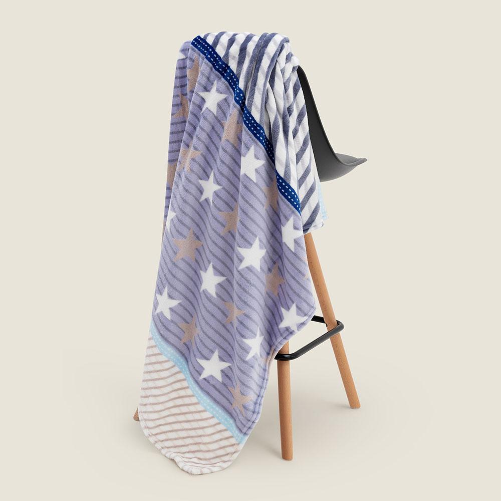 Плед велсофт Набивка  арт. Н-1432