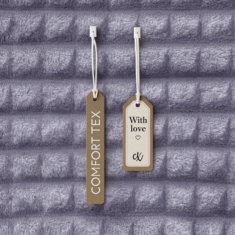 Плед велсофт Квадраты арт. К-5187