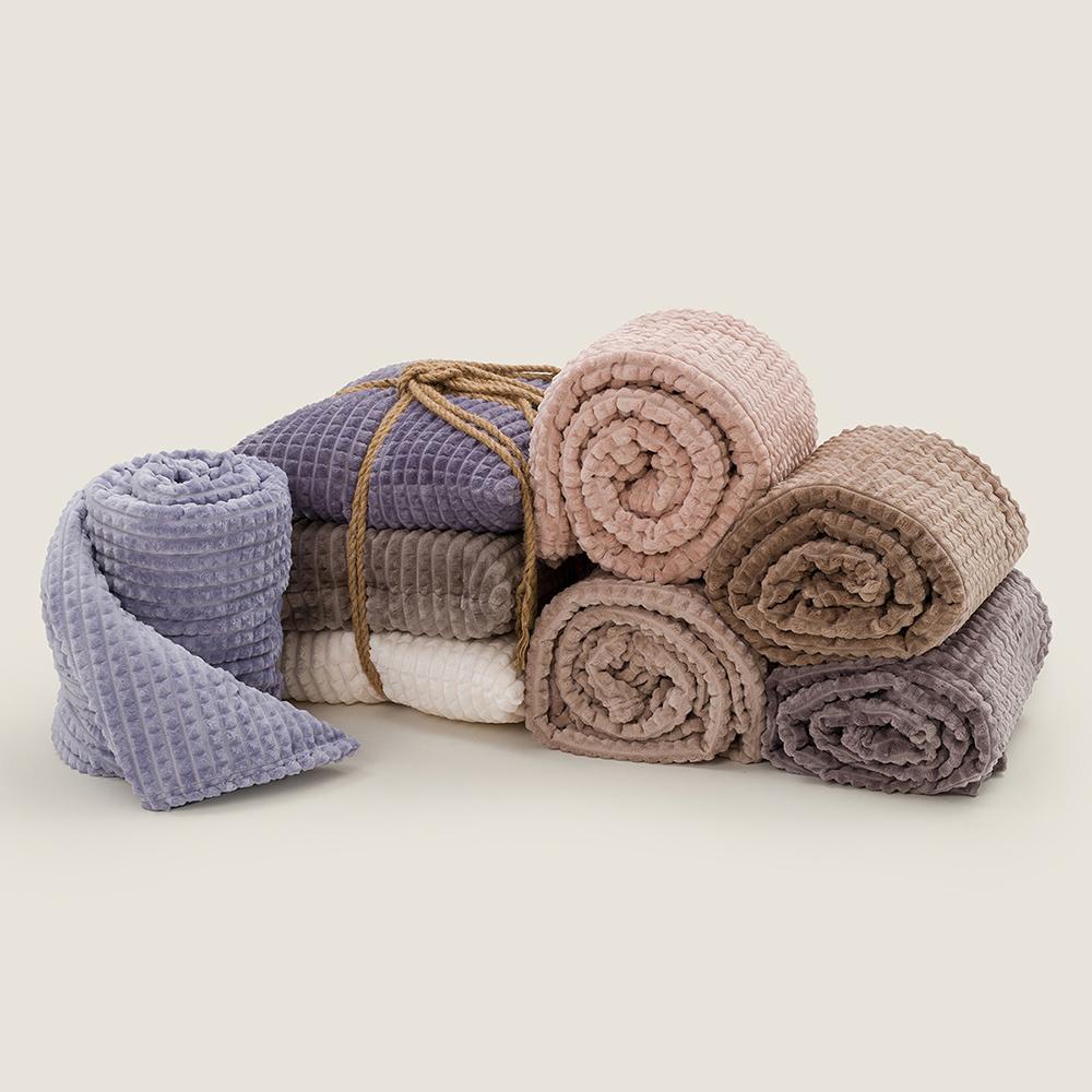 Плед велсофт Квадраты арт. К-5187