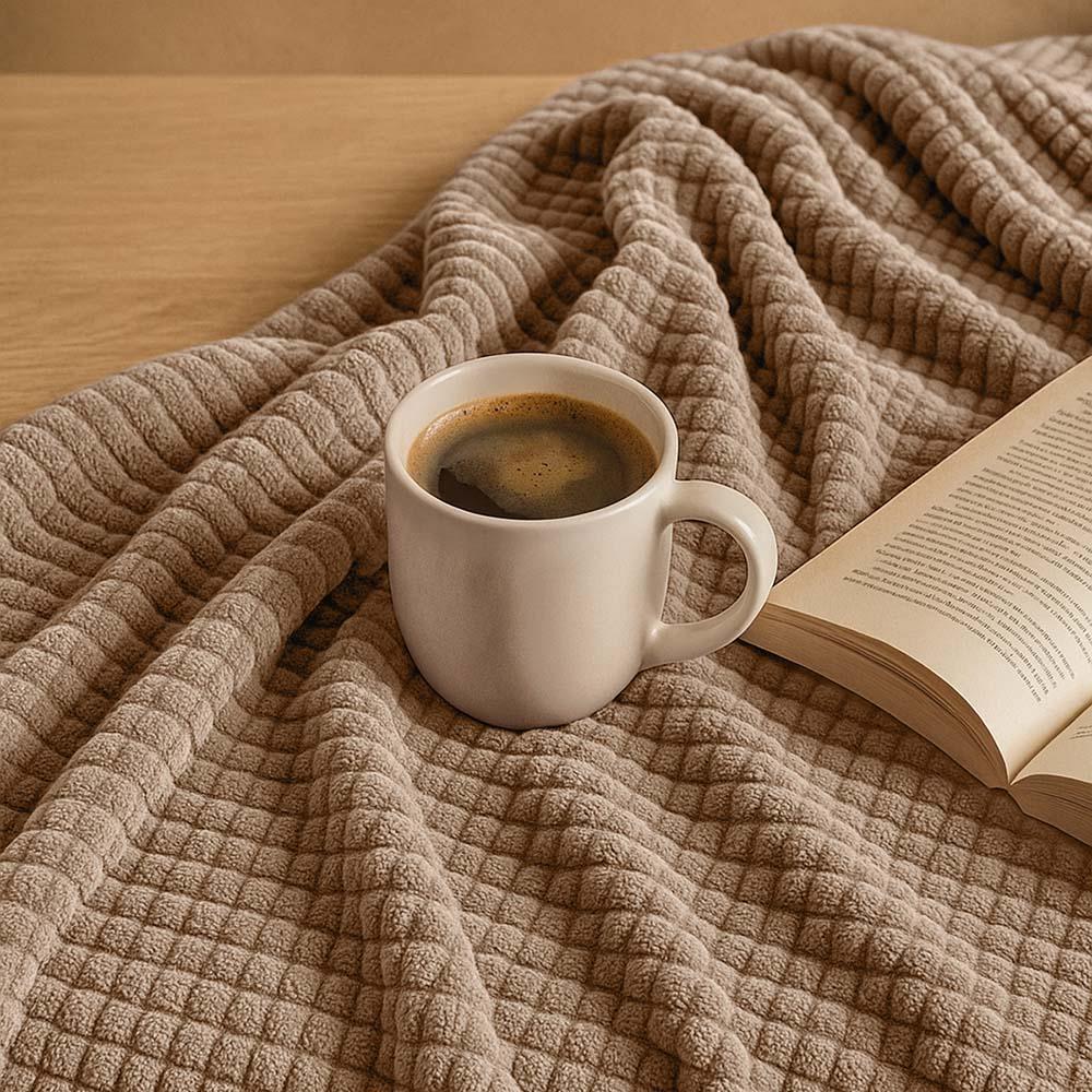 Плед велсофт Квадраты арт. К-5160