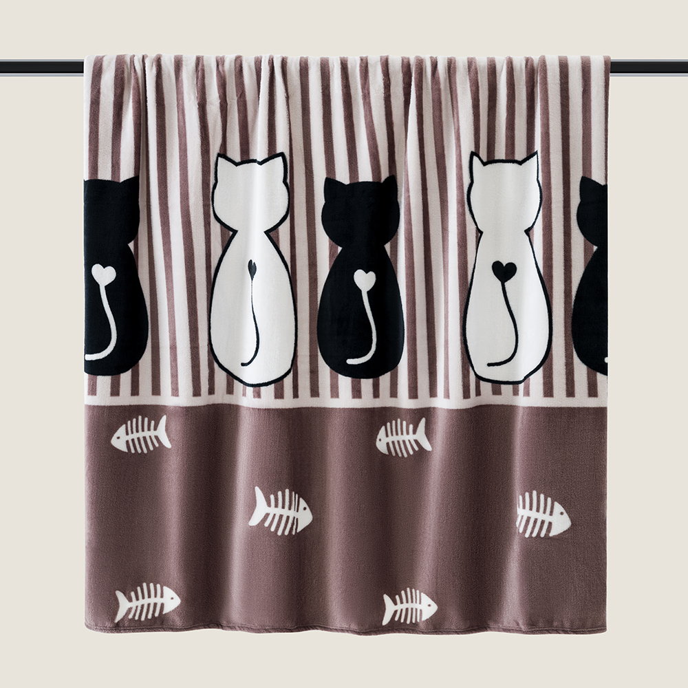 Плед велсофт Набивка арт. Н-1438