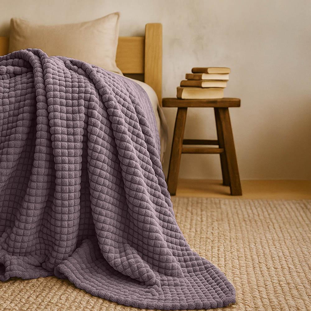 Плед велсофт Квадраты арт. К-5189