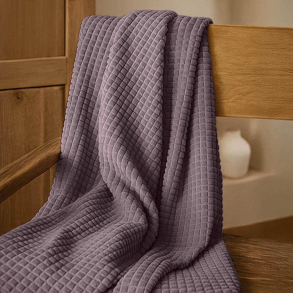 Плед велсофт Квадраты арт. К-5189