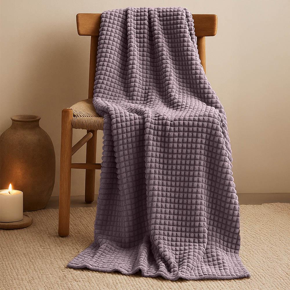 Плед велсофт Квадраты арт. К-5189