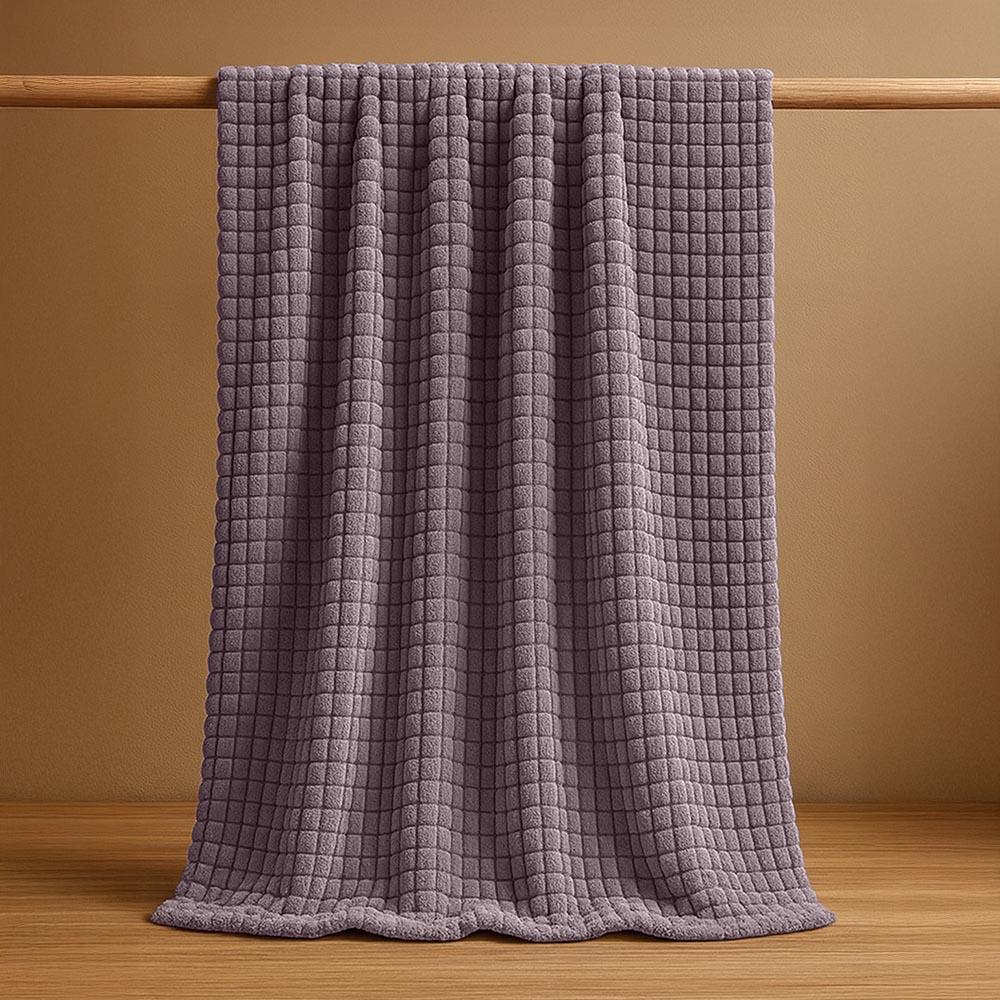 Плед велсофт Квадраты арт. К-5189