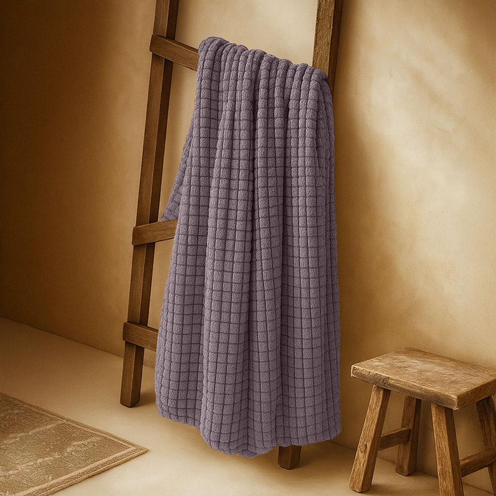 Плед велсофт Квадраты арт. К-5189