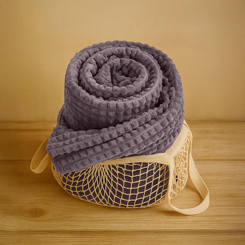 Плед велсофт Квадраты арт. К-5189