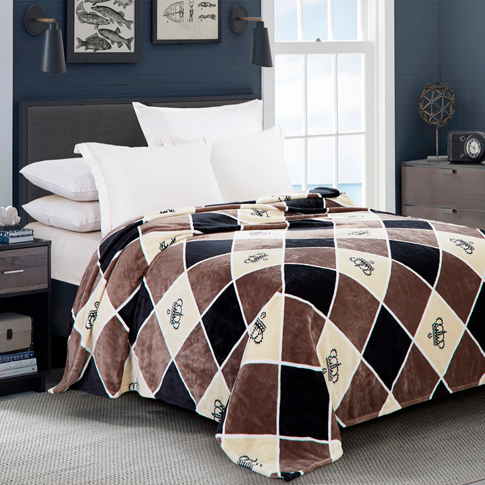 Плед велсофт Набивка  арт. Н-1449